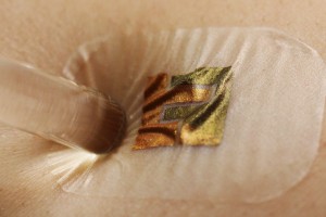 Stick-on Biosensor Monitors Blood Sugar-No Needle Necessary