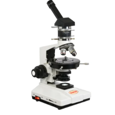 Inclined Monocular Polarizing Microscope