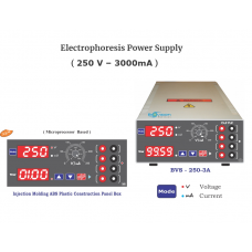 Electrophoresis Power Supply ( 250 V – 3000mA )  