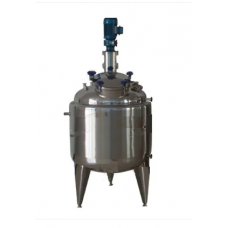 Jacketed Vessel with Coil and Stirrer
