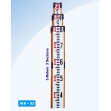 Wooden Telescopic Leveling Stave