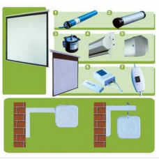 Motorized Projection Screens