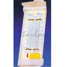 Hygrometer Wet and Dry Bulb