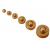Brass Flat Cylindrical Weights