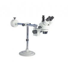 Stereo Zoom Microscope with Boom Arm