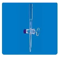 Burette with Straight Bore