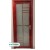 Rectangle Steel Glass Bathroom Door