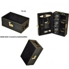 Leather Wine Bottle Case