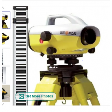 Digital Level Barcode Staff