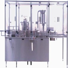 Automatic Vial Filling and Rubber Stoppering Machine