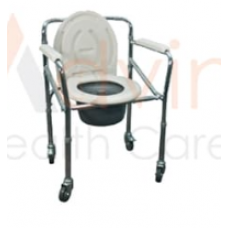 Commode Chair With Wheel