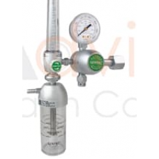 Oxygen Flowmeter With Humidifier Bottle