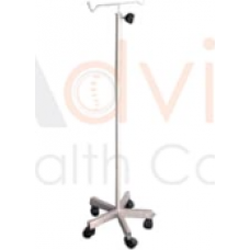 IV Rod With Castor Base