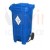 Waste Bins With Foot Paddles & Wheels