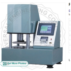 Paper Laboratory Crush Tester