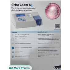 Erba Chem 5X Clinical Chemistry Analyzer