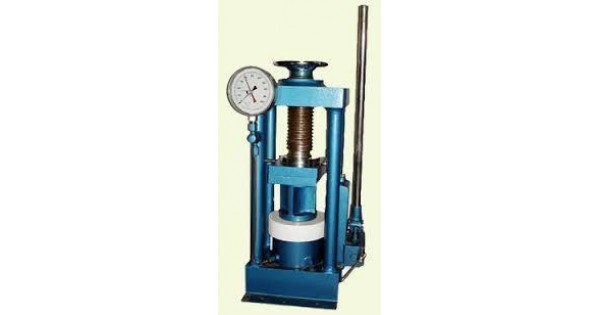 Buy Cube Testing Machine 100 Ton Capacity Hand Operated get price for ...