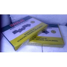 Gold Cover Slip 22mm 22mm