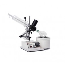 ROTARY VACUUM EVAPORATOR (DIGITAL RPM/ TEMP./ TIMER) WITH HORIZONTAL CONDENSER