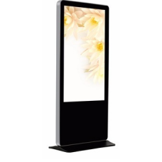 Vertical signage display kiosk