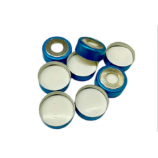 20 mm Blue Bimetallic (Magnetic) Crimp Cap Septa
