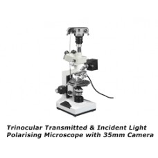 Transmitted & Incident Light Polarizing Microscope