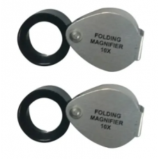 10X Mini Folding Magnifier Glass