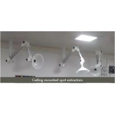 Ceiling mounted spot extractors