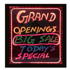 LED Writing Boards