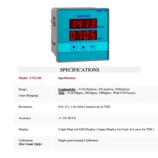 Condutivity and Tds Meter Indicator