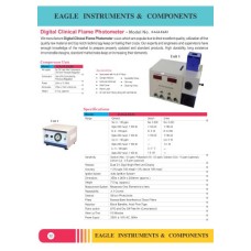 Digital Clinical Flame Photometer