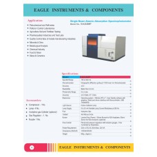 Single Beam Atomic Absorption Spectrophotometer