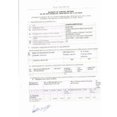 Extract Annual Return