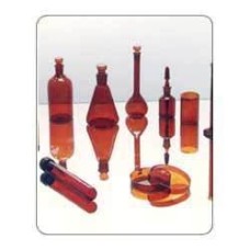 Different Sizes Amber Laboratory Glass