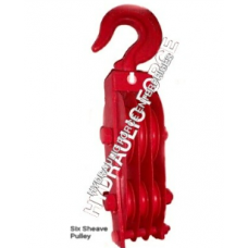  Six Sheave Pulley