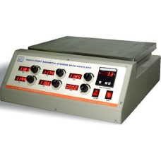 Multi Point Magnetic Stirrer with Hotplate