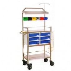 6 Drawer Crash Cart