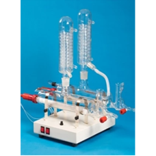 Borosilicate Glass Double Distillation Unit