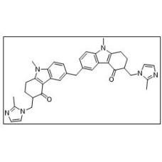 6,6'-methylenebis(9-methyl-3-((2-methyl-1H-imidazol-1-yl)methyl)-1,2,3,9-tetrahydro-4H-carbazol-4-one)