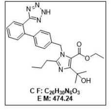 4-(2-Hydroxypropan-2-yl)-2-propyl-1-({4-[2-(2H-1,2,3,4-tetrazol-5-yl)phenyl]phenyl}methyl)-1H-imidazole-5-carboxylic acid ethyl ester 