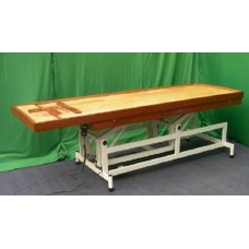 High- Low Massage Table, Wooden Top