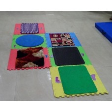 Sensory Tactile Texture Floor Mats Set Of 6 Blocks