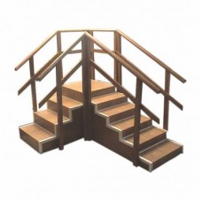 Exercise Training Staircase - Corner
