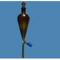 SEPARATING FUNNELS, AMBER TEFLON STOP COCK