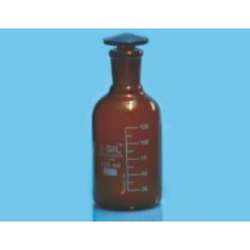 REAGENT BOTTLE AMBER STOPPER