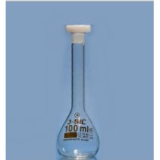 VOLUMETRIC FLASK WITH PE STOPPER CLASS A ASTM