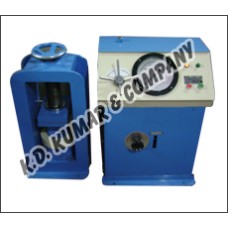 ELECTRICAL OPERATED COMPRESSION TESTING MACHINE WITH SINGLE GAUGE