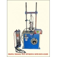 Digital Triaxial Test Apparatus with Data Logger
