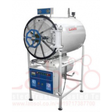 Labsol Stainless Steel Horizontal High Pressure Autoclave