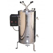 Vertical Double Walled Radial Locking Autoclave